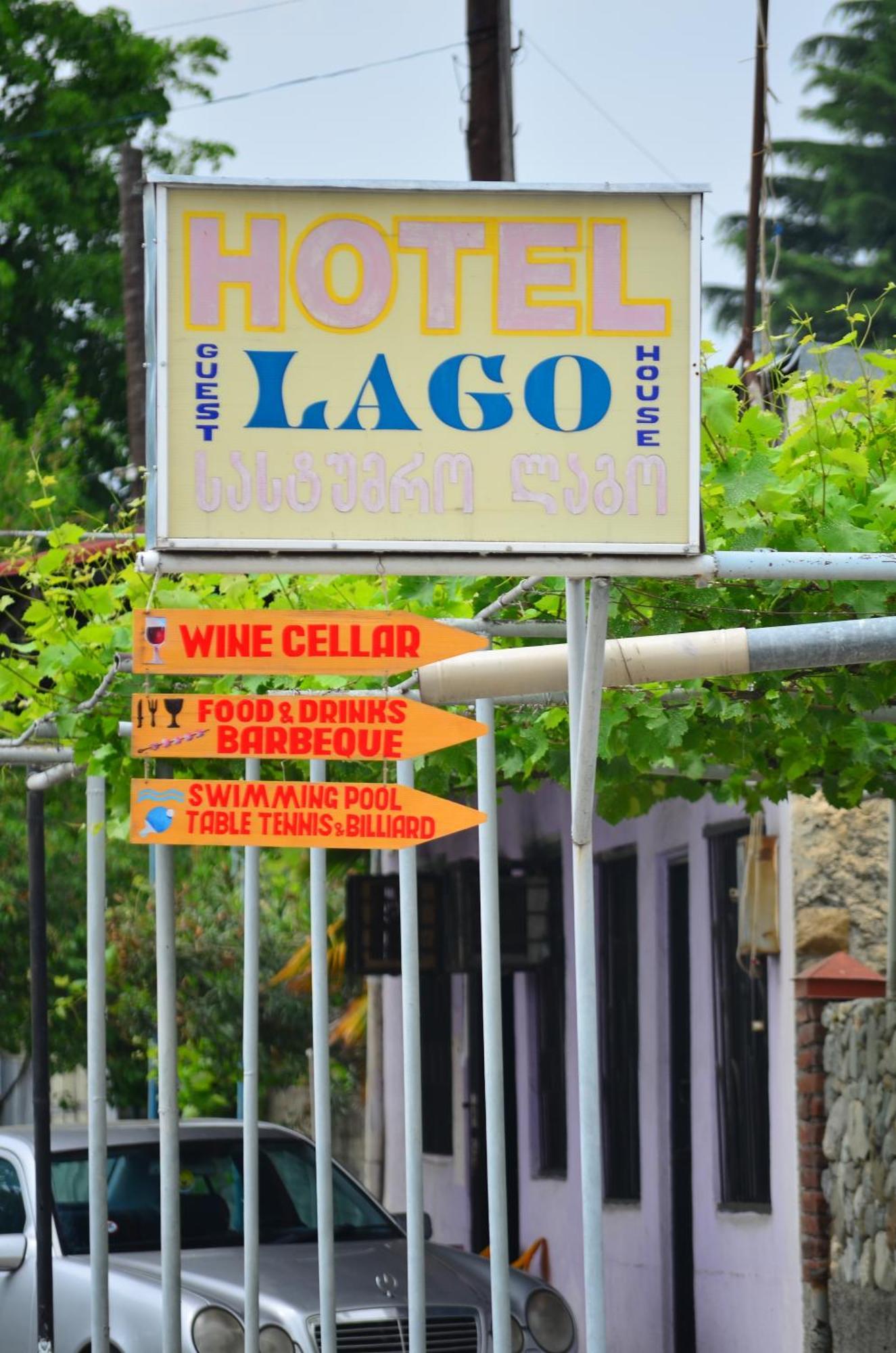 Family Hotel Lago & Wine Cellar Lagodekhi Eksteriør bilde